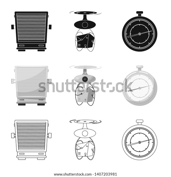 bitmap design of goods and
cargo icon. Collection of goods and warehouse stock bitmap
illustration.