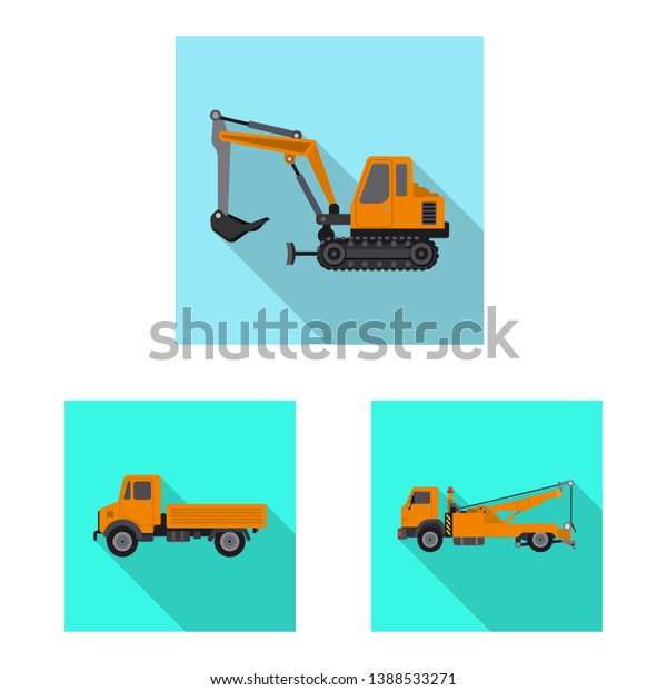 bitmap illustration
of build and construction logo. Collection of build and machinery
bitmap icon for
stock.