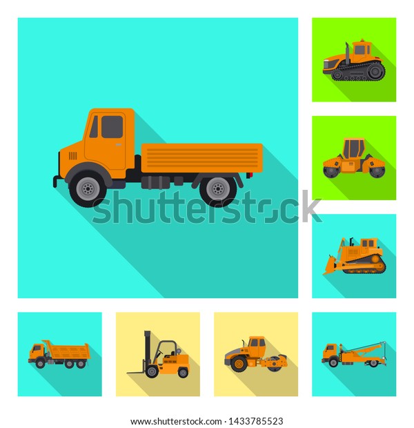 bitmap illustration\
of build and construction sign. Set of build and machinery stock\
bitmap\
illustration.