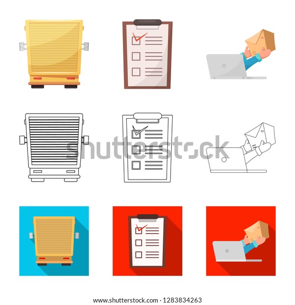 bitmap illustration of
goods and cargo icon. Collection of goods and warehouse bitmap icon
for stock.