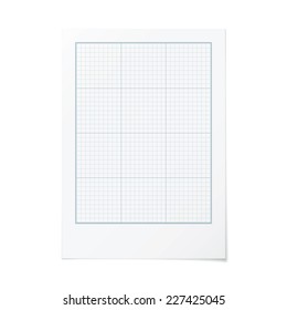 Bitmap Portrait Orientation Engineering Graph Paper With 5 And 3 Metric Divisions