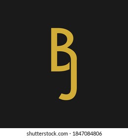 Bj Letter Logos Illustrations Stock Illustration 1847084806 | Shutterstock