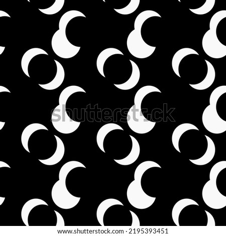 A blac and white abstract pattern