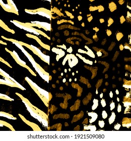 Black Animal Skin Leopard Pattern. Yellow Leo. Animal Print Model. Metal Panther Texture. Metal Teen Background Pattern. African Jungle Animals. Puma Print.