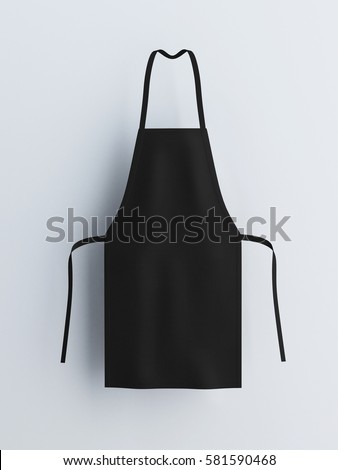 Download Black Apron Apron Mockup 3 D Rendering Stock Illustration 581590468 - Shutterstock