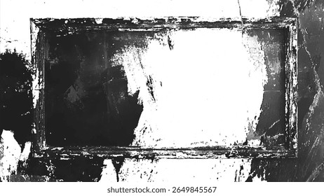 Fondo negro con marco