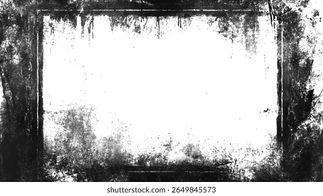 Fondo negro con marco
