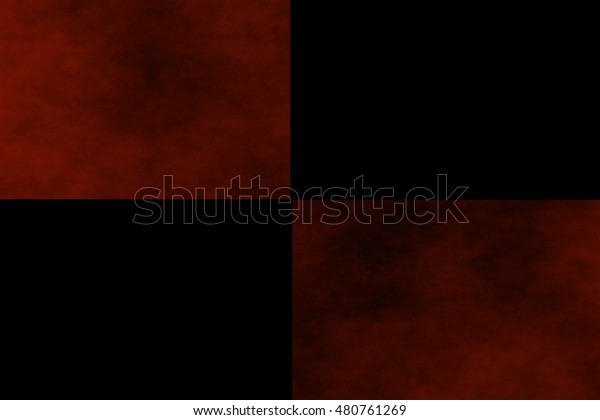Black\
background with two red rectangles\
across