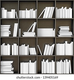 20,531 Bookshelf black white Images, Stock Photos & Vectors | Shutterstock