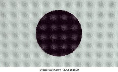 Black Circle Spheres Carbon Texture Vintage Art World Braille Day 4 January International Braille Day 3d Illustration Render