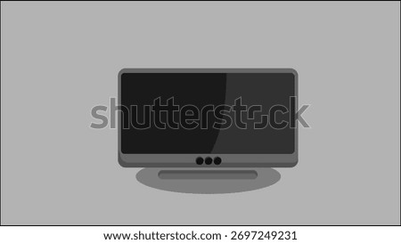 A Black Color Computer LCD