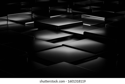 3d Black Cube Wallpaper Image Num 99