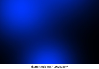 Black And Dark Blue Smooth Gradient Abstract Background Image,Dark Tone.view Of Copy Space.