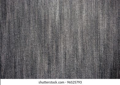 Black Denim Texture For Background Usage