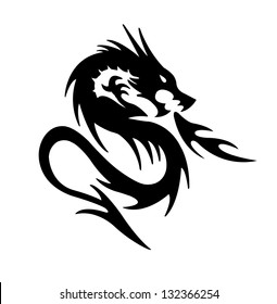 Best Dragon Clip Art Black And White