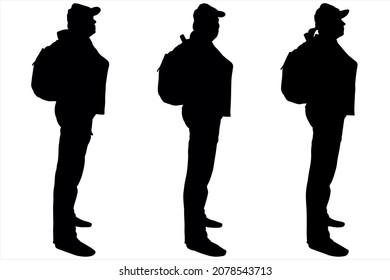 516 Hat Off Silhouette Images, Stock Photos & Vectors | Shutterstock