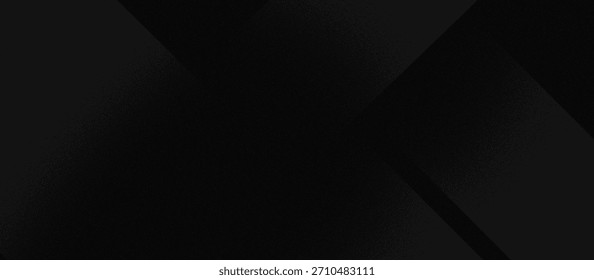 Black geometric rectangle pattern background. Luxury wallpaper. Minimal trendy clean geometry banner. flyer, cover, and brochure

