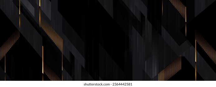 Black and Golden Award Background. Modern abstract Template graphic Design. Wedding Invitation Card. Business Conference Banner.  Engagement Invite Card.  Dynamic Abstract Modern Template Design.  - Powered by Shutterstock