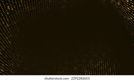 Black Golden Stage Platform Corner Curve Award Background. Blank Space  Luxury Background. Modern Abstract Design Template. LED Visual Motion Graphics. Wedding Invitation Poster. Certificate Design. - Powered by Shutterstock