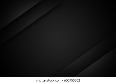 black gradient radial blur blackground, blank space for text.