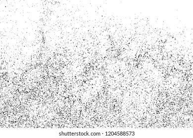 Black Grainy Texture Isolated On White Stock Vector (Royalty Free ...