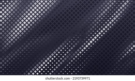 Black And Gray Flowing Rectangles Liquid Waves Abstract Motion Background. Seamless Loop. Video Animation Ultra HD 4K 3840x2160