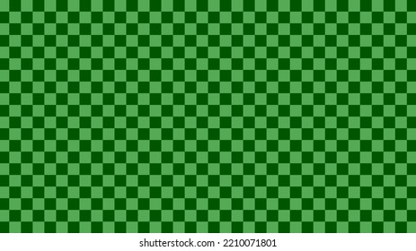 Black And Green Checkered Background 