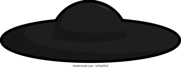 Similar Images, Stock Photos & Vectors of hat isolated illustration on