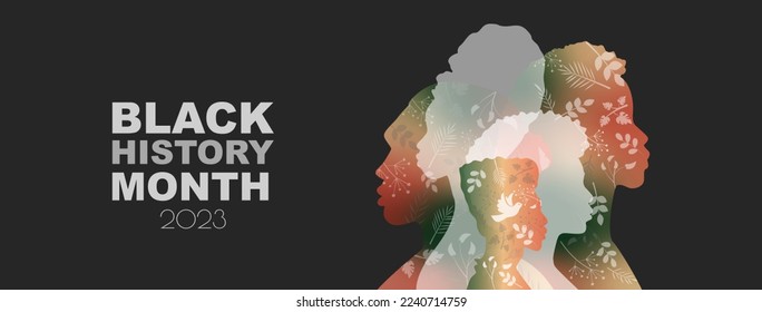 Black History Month 2023 banner. - Powered by Shutterstock