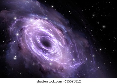 Black Hole In The Nebula, Gravitational Field