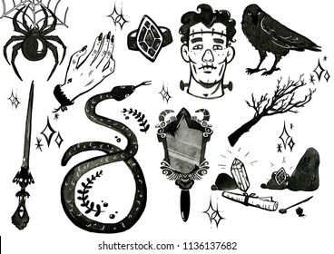 116 Frankenstein tattoo Images, Stock Photos & Vectors | Shutterstock