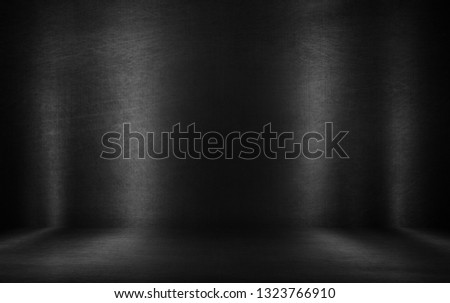 Black interior background 