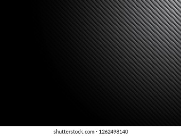 Black kevlar texture background - illustration