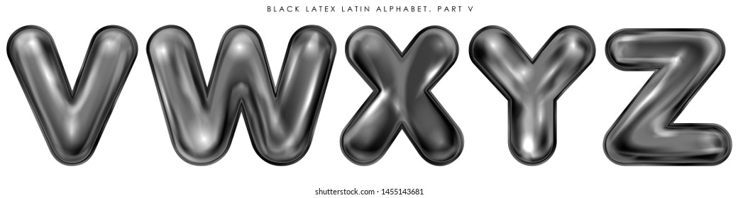 vektor-stok-black-latex-inflated-alphabet-symbols-isolated-tanpa