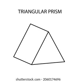 390 Triangular Prism Outline Images, Stock Photos & Vectors 