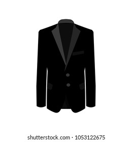 Black Man Suit On White Background Stock Illustration 1053122675 ...