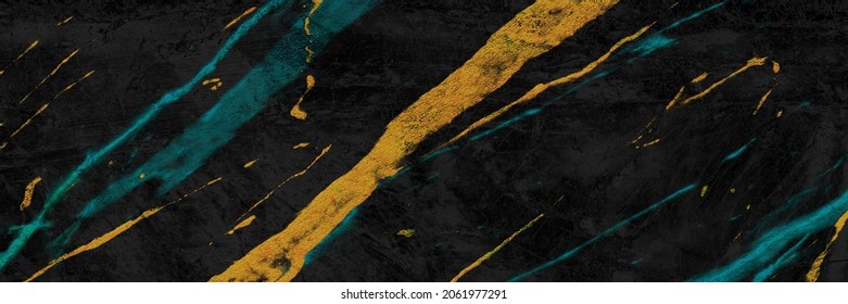 Black marble texture background with high resolution, Italian marble slab with golden veins, Closeup surface grunge stone texture, Polished natural granite marbel for ceramic digital wall tiles.