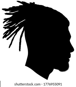 1,415 Dreadlocks Silhouette Images, Stock Photos & Vectors 