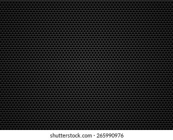 Black Metal / Carbon Grid Background Or Texture