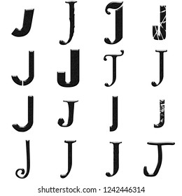 500 Black Metal Letter J Pictures Royalty Free Images Stock
