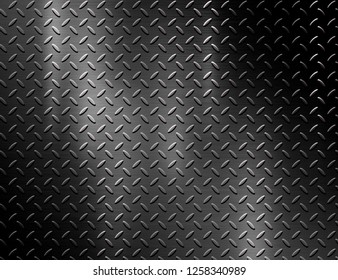 Seamless Metal Floor Plate Diamond Patternblack Stock Photo (Edit Now ...