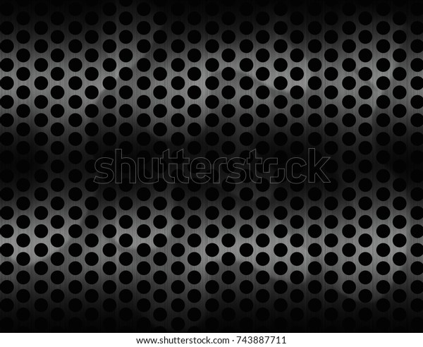 Black Metal Texture Background Stock Illustration 743887711 | Shutterstock