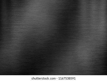 Black Texture Steel Background Black Metal Stock Illustration 