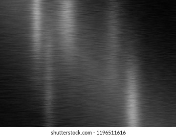 Black metal texture background or dark steel texture surface