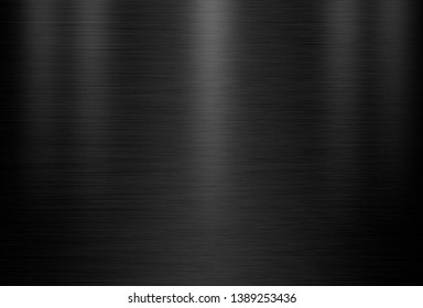 Black Metal Texture Background Dark Aluminum Stock Illustration ...