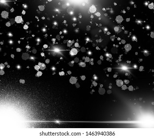 black night sky on space and white black tone for background wallpaper