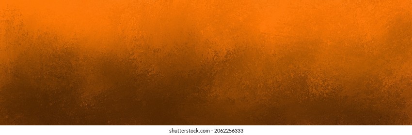 Black   orange background wall  old vintage grunge texture  autumn fall background  thanksgiving halloween black   orange painted colors in copper metal cement distressed gradient design