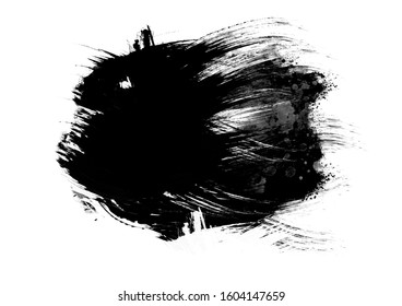 Black Patches Graphic Color Strokes Background Stock Illustration ...