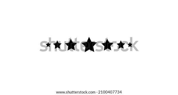 Black rating stars icon for review\
product,internet website and mobile application on white backgrond.\
Scandinavian seamless pattern with stars. Silver glitter falling\
stars. Silver sparkle\
stars.