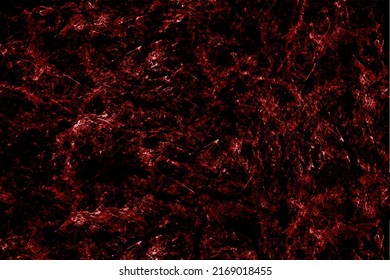 Black And Red Grungy Rock Background. Top View Abstract. Uneven Surface Illustration. Look Like A Fire